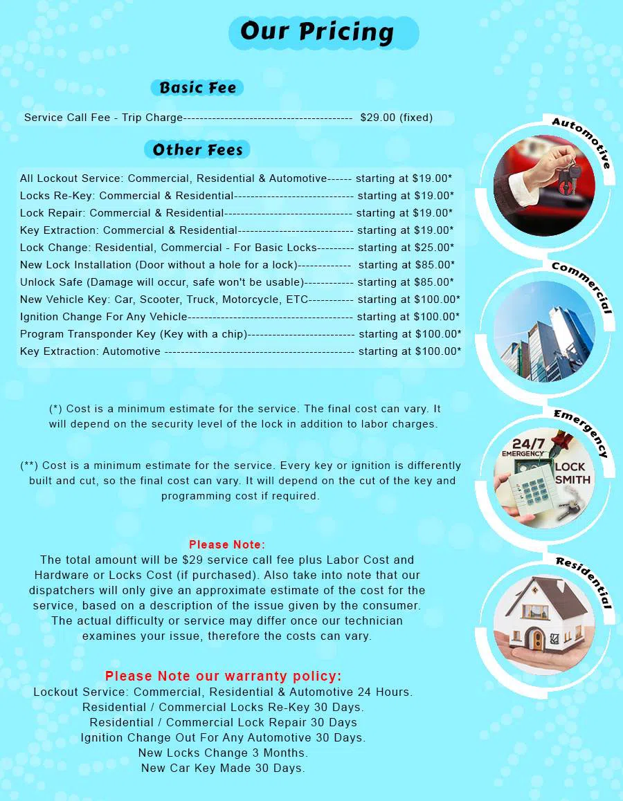 Keystone Locksmith Shop Moreno Valley, CA 951-396-7264